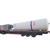 30m3 2.16Mpa Réservoir de stockage de liquide vertical LCO2 Fabricant de réservoir de liquide cryogénique pour la vente d'usine