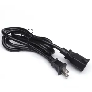 1.5M America Standard Usa Ac Power Cord Free Sample 3pin Plug Us 2Pin Power Cable,extension cord