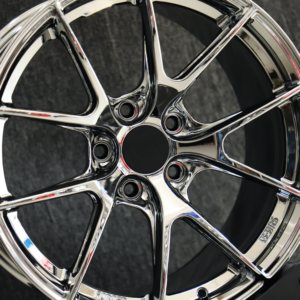 Cerchi Forgiati VS5RS Triple Chrome con Finitura Lavorata a <span class=keywords><strong>Macchina</strong></span>, 18 19 20 21 Pollici, 5 Razze a Y, Deep Dish, Leggeri, 5x114.3 5x120 per F20 M3 - Product Image 4