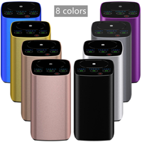 Nébuliseur de parfum intelligent sans fil en alliage d'aluminium alimenté par batterie Machine Pure Essential Oi Scent Car Air Aroma Diffuser