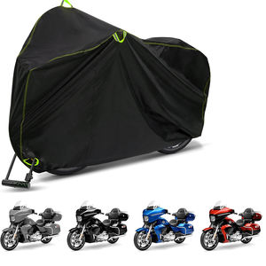 Оптовая продажа, сверхмощный Водонепроницаемый чехол для мотоцикла, защита от солнца, светоотражающий дизайн, ветрозащитный пылезащитный универсальный чехол для мотоцикла - Product Image 4