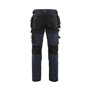 BLAKLADER - 152216458699C148 Pantalones Craftsman 4-Way stretch Dark Navy/Black-PANTALONES DE TRABAJO EAN 7330509723371 - Product Image 2