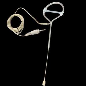 Ensemble d'OREILLES Invisibles Microphone à Condensateur Filé avec Caoutchouc Earhang Mains Libres Earhang Microfones pour Chanteur ou Professeur - Product Image 2
