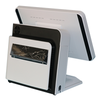 Caisse enregistreuse tactile tout-en-un Hongkai T6 pour caissier de supermarché avec système d'exploitation Windows/Android