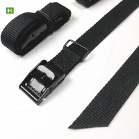 Usine Guangdong prête à expédier boucle à came en fer à revêtement électronique mini sangle d'arrimage pour vélo