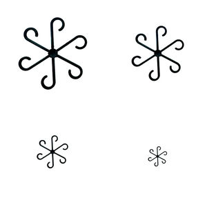 Nuevo producto 2025: Soporte para tallos de plantas, 3 colores, juego de 4 tamaños, accesorios de jardinería botánica de plástico - Product Image 5