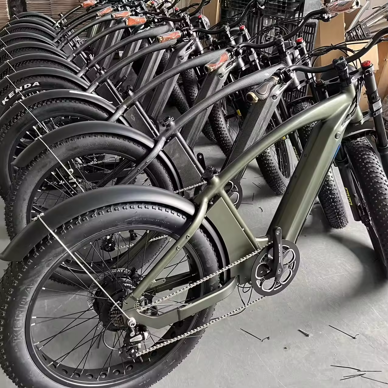 Verified Supplier Hummer Fat Bicycle Folding Design, Powerful