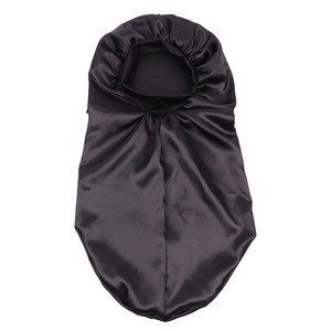 Großhandel Diverse Farben Elastic Wide Brimmed Long Braid Bonnets Custom Satin Long - Product Image 6