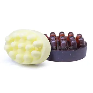 Natural Handmade Organic Exfoliating Moistening Brighten Skin Solid Body Massage Soap