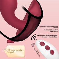 Vibrateur portable pour contrôle à distance par application, pour une vibration intense interactive à distance, jouet de masturbation pour femmes adultes