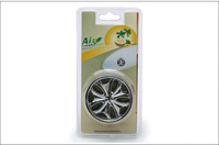Vente directe usine Wenzhou : Accessoires décoratifs parfumés en PVC/ABS de type massif pour moyeu de roue, ornements de parfum exquis pour voiture