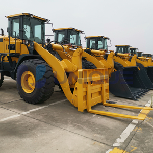 High Quality Excavator Loaders <b>Clamp</b> <b>Wheel</b> Loader 5ton Frond End Loaders with Strong Rock Bucket - Product Image 5