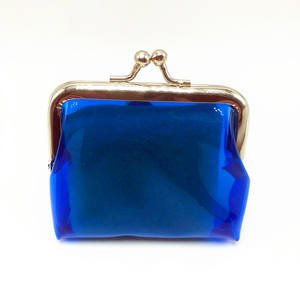 Vente chaude couleur bonbon Transparent PVC zéro portefeuille petit cadeau clé rouge à lèvres <span class=keywords><strong>carte</strong></span> <span class=keywords><strong>bancaire</strong></span> sac de rangement femmes clair Mini porte-monnaie - Product Image 3