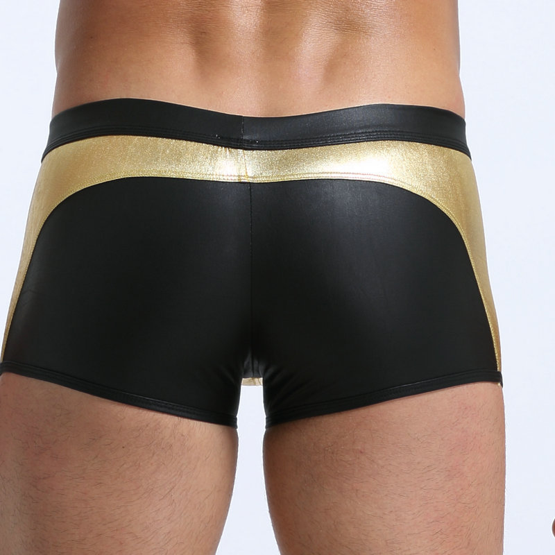 Importation chine marchandises dernières conceptions de culotte confortable boxer serré short propre logo