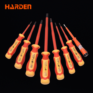 HARDEN Bộ Tuốc Nơ Vít VDE Có Rãnh Cách Điện 1000V 8 Chiếc - Product Image 1