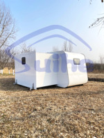 6m Push Out Pod Maison Type-B pomme Cabine Nouvelle Tendance pomme Maison Amovible Préfabriqué Bureau Pods pomme Cabine Capsule