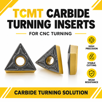 CCMT120408LF Carbide Inserts for General External Turning Operations