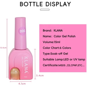 Vernis Gel Effet Œil de Chat Perles de Verre 6 Couleurs Brun Doré Terreux Style Meh-Lad Magnétique Métallique Scintillant UV LED pour Salon et DIY - Product Image 6