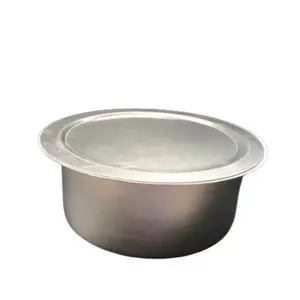 Fuente de la fábrica 3 pcs de gran tamaño de aluminio olla de cocina con ss manejar