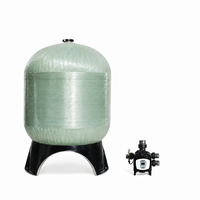 Réservoir FRP OEM pour purification d'eau domestique, étanche, résistant aux fuites, durable, pour eaux usées, 250L-10000L, osmose inverse