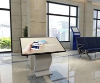 Écran LCD horizontal de 55 pouces, affichage numérique, écran tactile Android, table intelligente, écran publicitaire commercial, moniteur TV