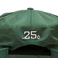Gorra de 5 Paneles con Logotipo Bordado Personalizado, Sin Estructura, Impermeable, de Secado Rápido, de Nailon, con Cierre a Presión, de Perfil Bajo, para Campamento al Aire Libre