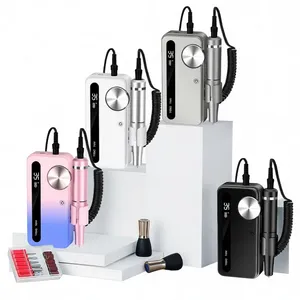 Machine à manucure électrique portable, lime professionnelle pour salon et usage domestique, kit de façonnage des ongles en acrylique et gel. - Product Image 6