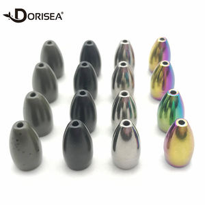 DORISEA Eco <span class=keywords><strong>Pro</strong></span> Tungsten Series Flipping Bullet Weight Sinker <span class=keywords><strong>Drop</strong></span> <span class=keywords><strong>Shot</strong></span> Herramientas y accesorios de pesca - Product Image 1