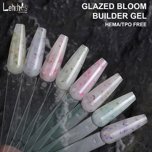 Lehchis Gel Polish UV LED Senza HEMA, 15g, per Estensione Unghie, Design Floreale, con Effetto Lucido - Product Image 2