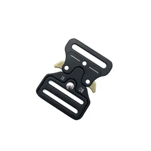 High Quality Various Size Metal Side Release Buckle Adjuster Belt Buckle