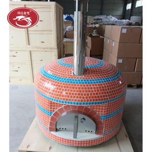 Four à pizza en briques de haute qualité pour l'extérieur, 500 degrés, four à pizza au bois pour restaurant - Product Image 1