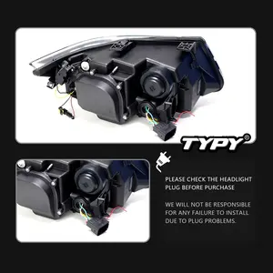 <span class=keywords><strong>Fari</strong></span> <span class=keywords><strong>Anteriori</strong></span> TYPY per <span class=keywords><strong>BMW</strong></span> Serie 3 <span class=keywords><strong>E90</strong></span> 2005-2012 Proiettore a LED Luce di Marcia Diurna Accessori Auto - Product Image 4