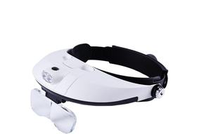 <span class=keywords><strong>Loupe</strong></span> de tête à lumière led 1X 1.5X 2X 2.5X 3.5X <span class=keywords><strong>loupe</strong></span> de tête pour <span class=keywords><strong>dermatologie</strong></span> - Product Image 2