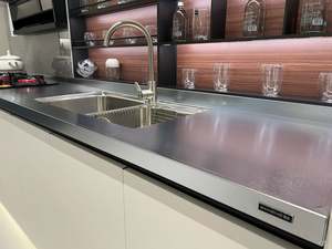 Ensemble d'armoires de cuisine en bois massif moderne Huipinju - Système de rangement durable, tiroirs, étagères, gain de place, rénovation de la maison/de la cuisine - Product Image 3