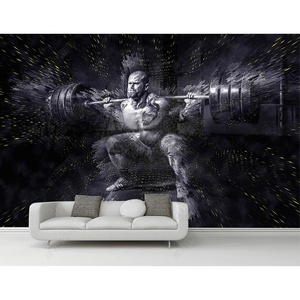 Carta da Parati Personalizzata Murales 3D Impermeabili per Decorazione <span class=keywords><strong>Palestra</strong></span> - Product Image 3