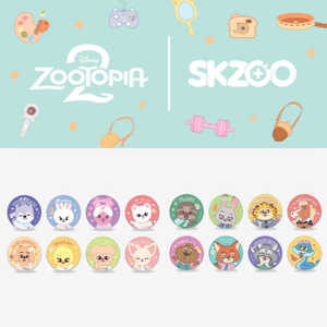 KPOP Stray Kids ZOOTOPIA2 SKZOO Pin de Solapa con Purpurina Secreta, Colección para Fans del Grupo Idol Coreano, CD para Todas las Edades Bluewave-02 - Product Image 2