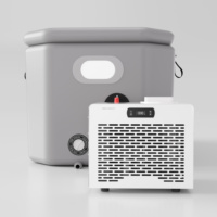 Icegalax Mini bain de glace avec refroidisseur et filtre pour remise en forme et récupération avec contrôle à distance