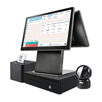 Caisse enregistreuse tactile capacitive Draco DC-G3 pour magasins et restaurants avec Windows 10 et Intel I5