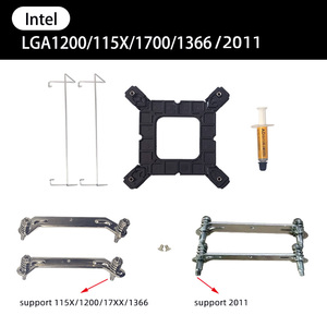 Ventilateur de refroidissement pour ordinateur <span class=keywords><strong>AVC</strong></span> Gaming 1151 1155 AMD PC Refroidissement 12e génération 90 mm AMD 4 caloducs en cuivre aluminium Refroidisseur de processeur - Product Image 5