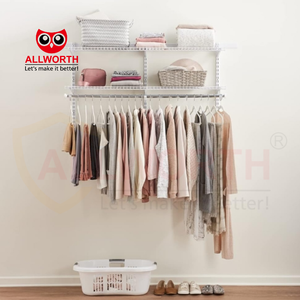 יצרן יוקרה מותאם אישית קל להגדרה ארונות ארון קיר גמיש מדפים - Product Image 3