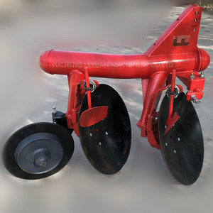 Arado de Discos de 2 Filas Yucheng Leyuan Machinery, Cultivador Agrícola Rojo de Alta Productividad - Product Image 1