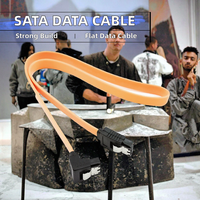 Kabel Data Sata untuk Komputer dengan Selubung PVC