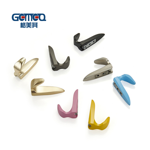 GEMEQ Accesorio para muebles Manijas <span class=keywords><strong>de</strong></span> gabinete Ganchos <span class=keywords><strong>de</strong></span> cocina <span class=keywords><strong>A</strong></span> S Colgador <span class=keywords><strong>de</strong></span> zamak negro fuerte Gancho <span class=keywords><strong>de</strong></span> <span class=keywords><strong>ganchillo</strong></span> - Product Image 2