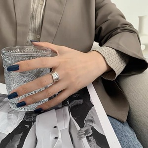 S925 Sterling Silver <b>Ring</b> For Women Adjustable Trendy Retro Design Gift Jewelry - Product Image 3