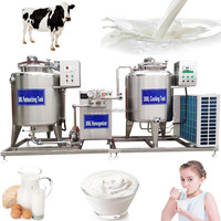 Machine de Pasteurisation Industrielle pour Lait, Bière, Œufs, Jus de Fruits et Yaourt, Capacités 100L, 300L, 500L, 1000L