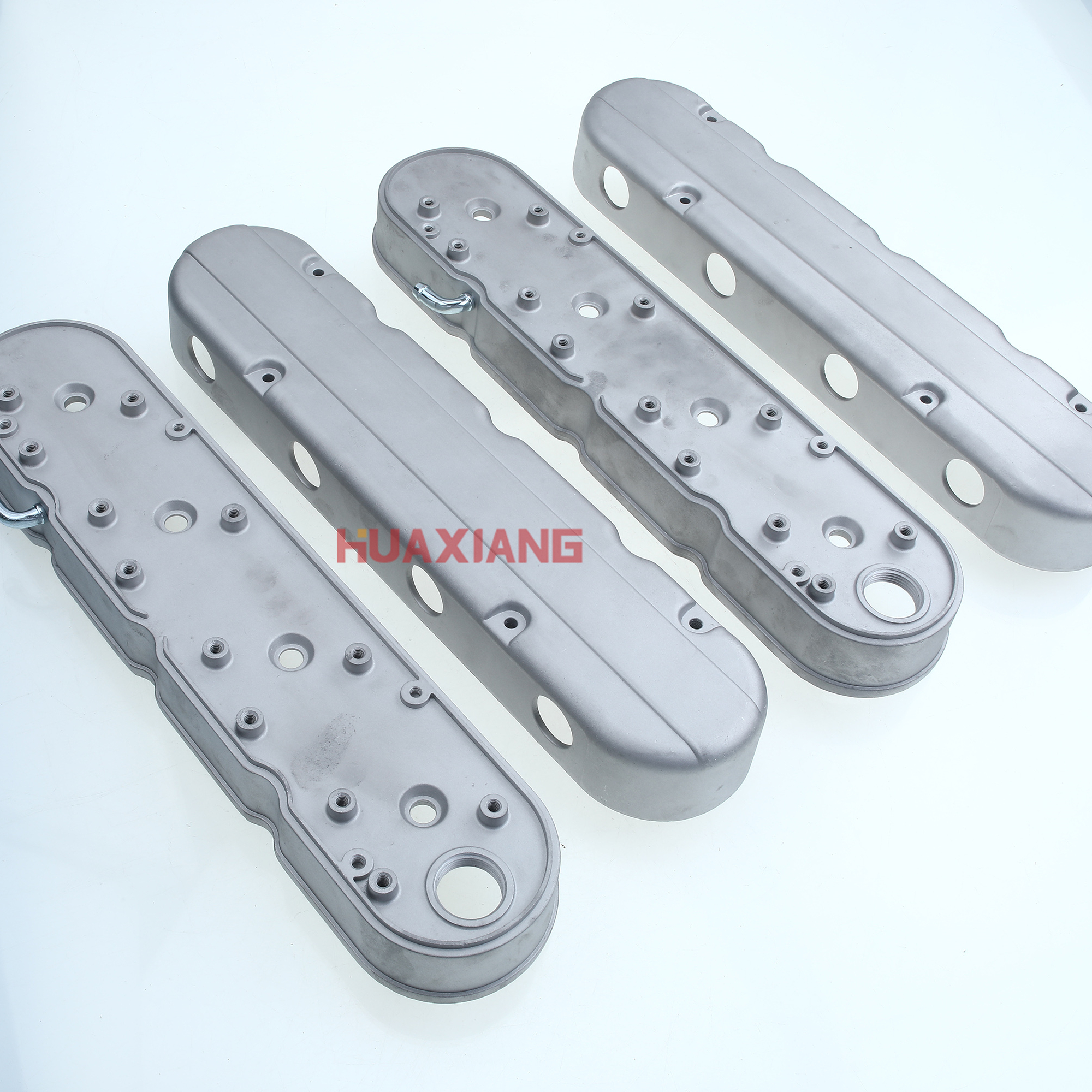 Модифицированная деталь, серебряные крышки клапанов двигателя для Chevrolet LS1 LS2 LS3 LS6 293 325 364 376 427 Ci