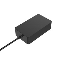 Chargeur d'ordinateur portable USB C GaN 65W PD3.0, adaptateur secteur de bureau avec câble AC de 1,5 m et cordon USB C fixe