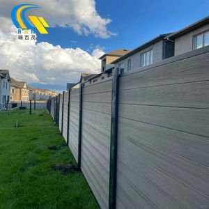 Resistente alle intemperie WPC Privacy recinzione pannelli, legno eco-friendly plastica composito scherma per giardino esterno, giardino e <span class=keywords><strong>Patio</strong></span> - Product Image 6