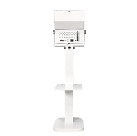 Nouvelle conception de borne photo tactile 15,6 pouces avec éclairage LED RVB pour la location d'événements photographiques