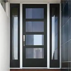 Hurricane Proof Aluminum Casement Door Impact Resistant Glass Florida <strong>Building</strong> <strong>Code</strong> Approved - Product Image 3